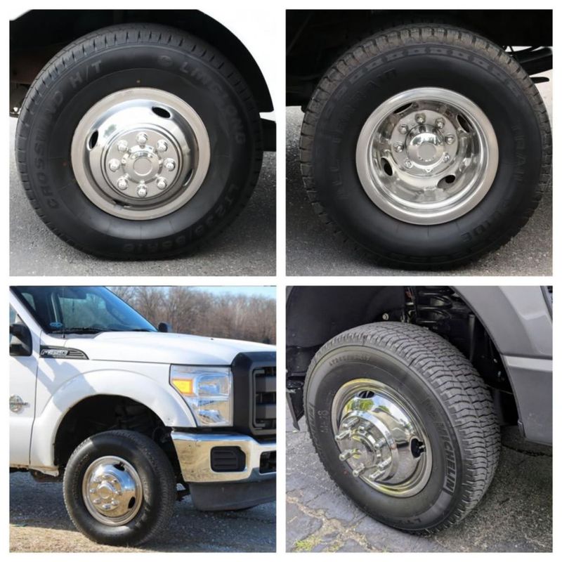 Tapacubos VICOJETOR 4 piezas 17" Ford F-350 Acero Pulido
