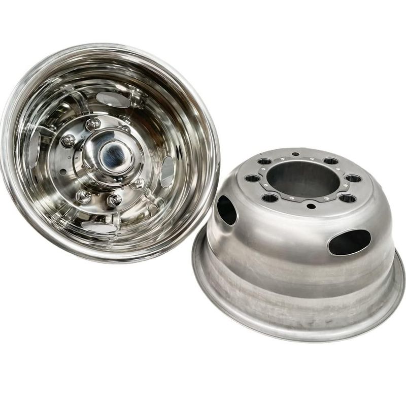 Tapacubos VICOJETOR 4 piezas 17" Ford F-350 Acero Pulido
