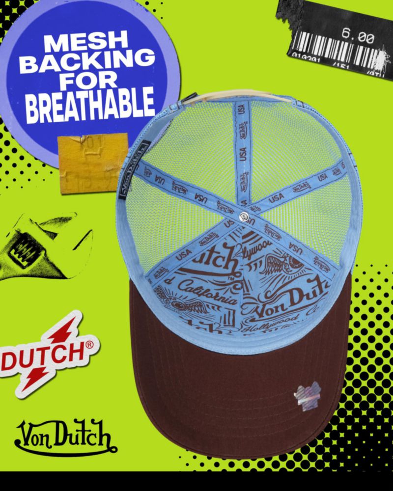 Gorra tipo camionero Von Dutch Americana Star Snapback