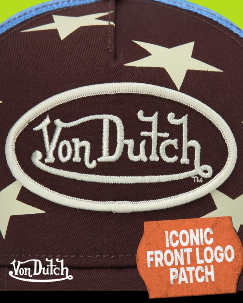Gorra tipo camionero Von Dutch Americana Star Snapback
