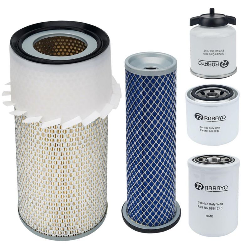 Kit de filtros RARAYC para Bobcat 743 751 753 763 y 773