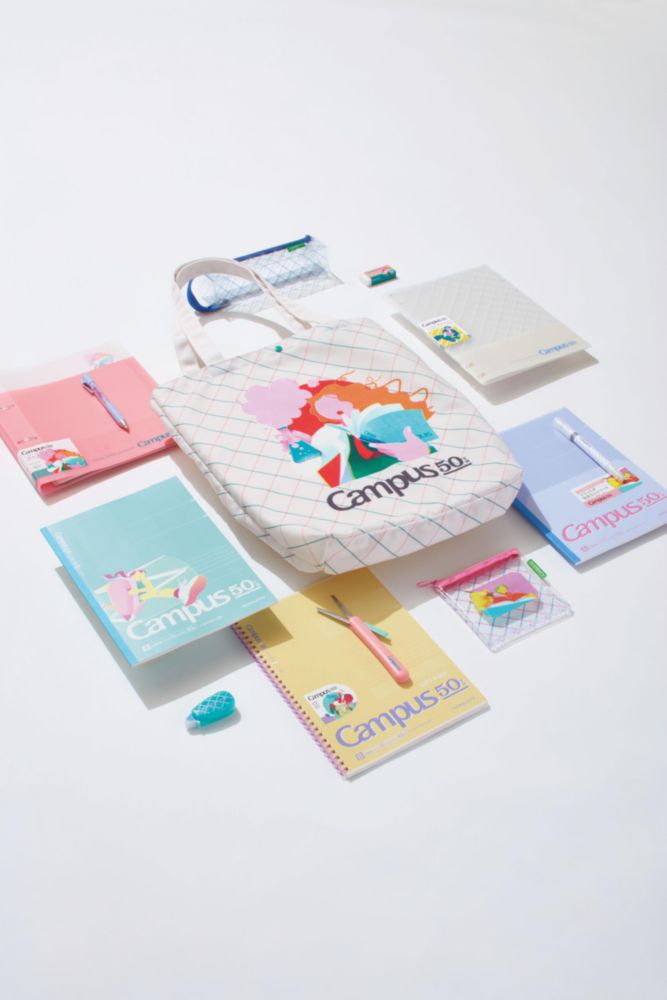 Cuadernos KOKUYO Campus Pack de 5 con puntos A 7 mm 30 hojas