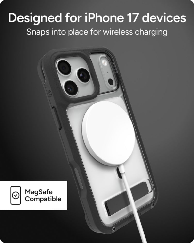 Funda ZAGG Rainier para iPhone 17 Pro Max - Negra