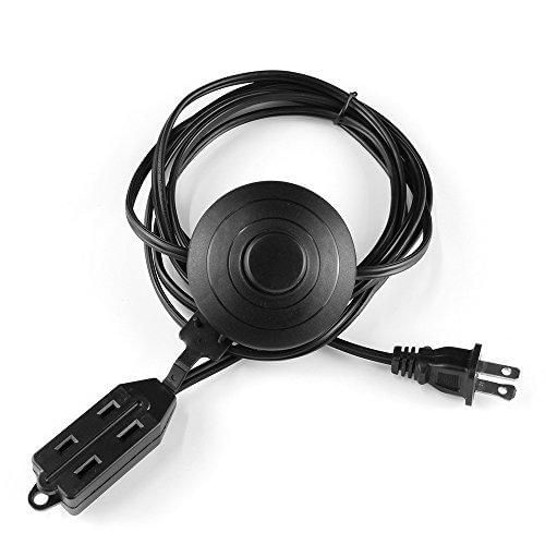 Cable de extensión Best Honor 24 m con 3 tomas e interruptor de pedal