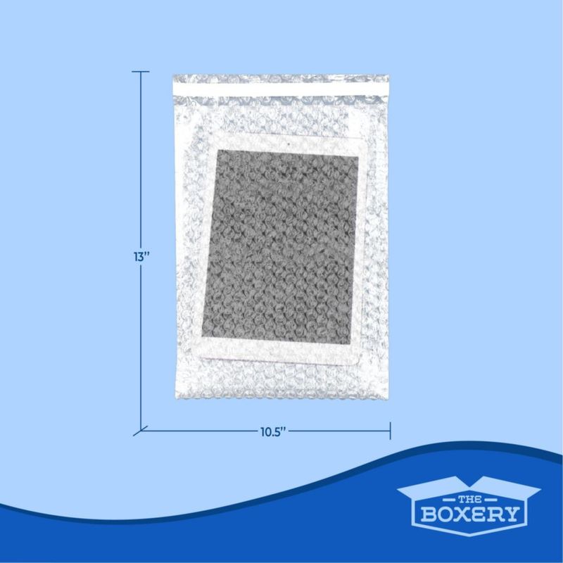 Bolsa de burbujas auto sellante The Boxery 27 × 33 cm – Pack de 250 unidades