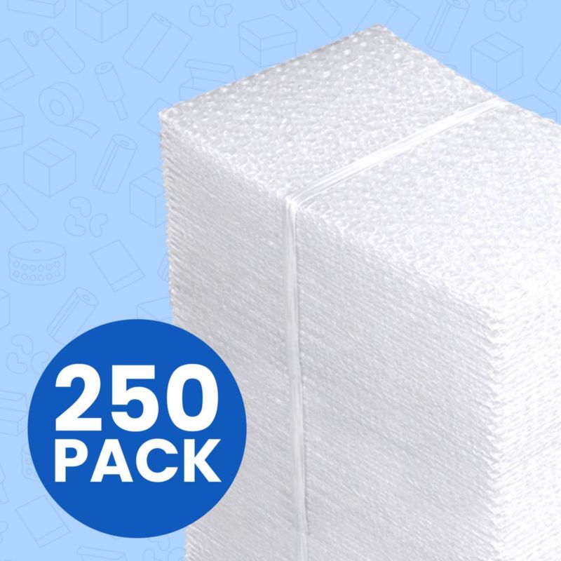 Bolsa de burbujas auto sellante The Boxery 27 × 33 cm – Pack de 250 unidades
