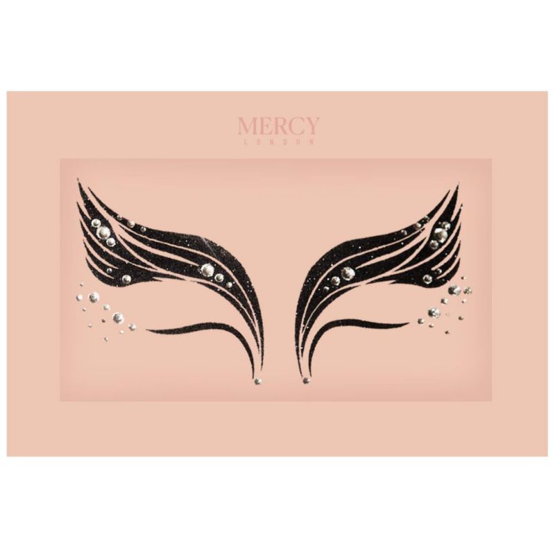Joyas faciales MERCY LONDON Cisne Negro Todo en Uno