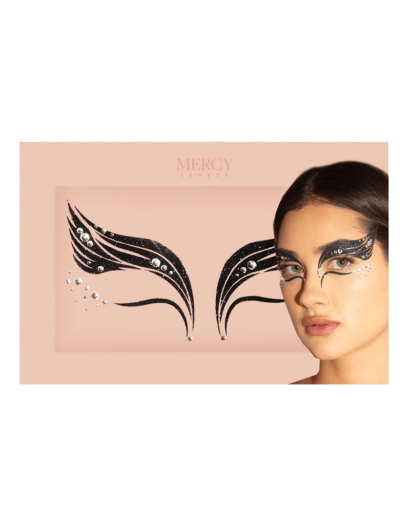 Joyas faciales MERCY LONDON Cisne Negro Todo en Uno
