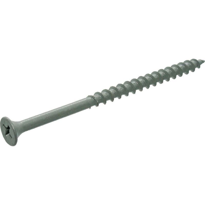 Tornillo para Deck Grip‑Rite #8 x 76 cm 5 lb Gris Grueso