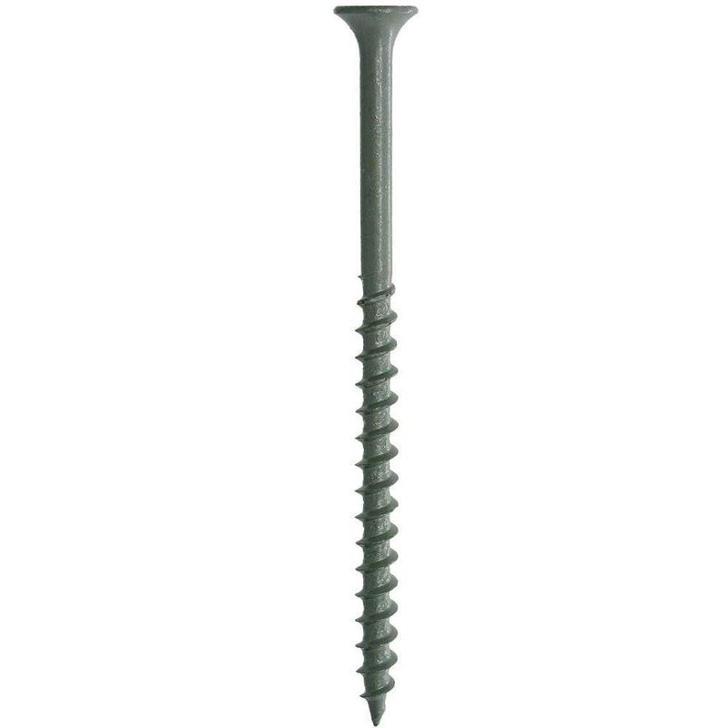 Tornillo para Deck Grip‑Rite #8 x 76 cm 5 lb Gris Grueso