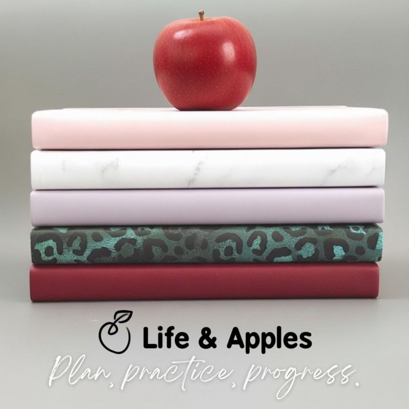 Planificador Life & Apples A5 256 páginas Diario de Bienestar