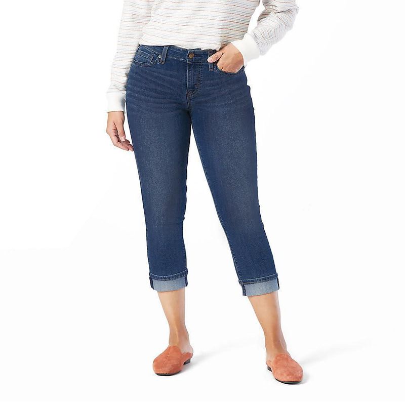 Capris Levi Strauss Signature Gold de Corte Slim