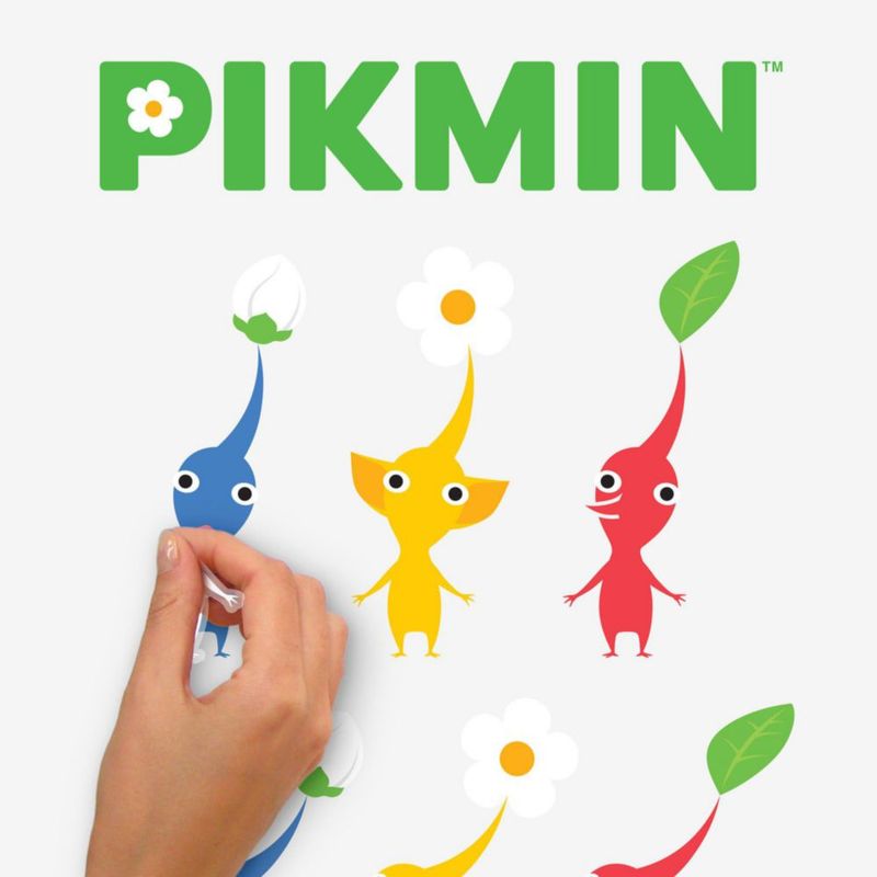 Pegatinas de Pared RoomMates – Personajes de Nintendo Pikmin