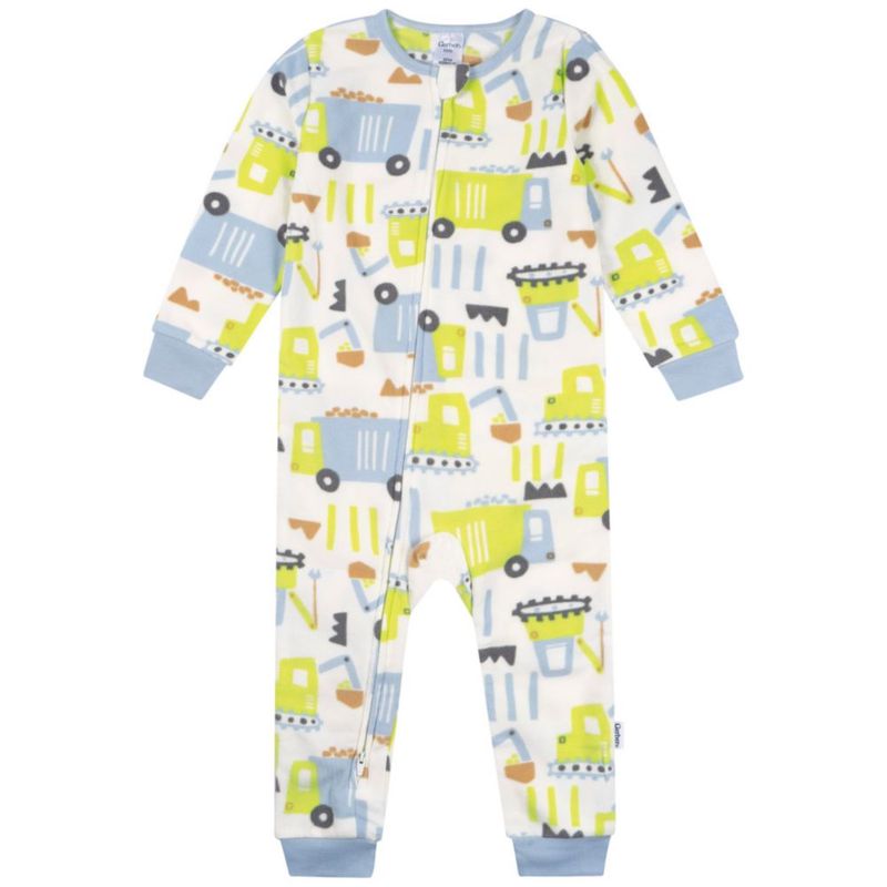 PAJAMAS Gerber Bebé Niño 3‑pack Camiones 3T