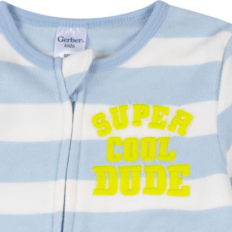 PAJAMAS Gerber Bebé Niño 3‑pack Camiones 3T