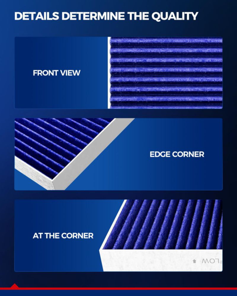 Filtro de Aire de Cabina HEPA Premium KAX CF10074