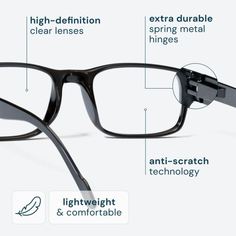 Gafas de Lectura Gaoye 1.0 con Luz Azul - Pack de 5