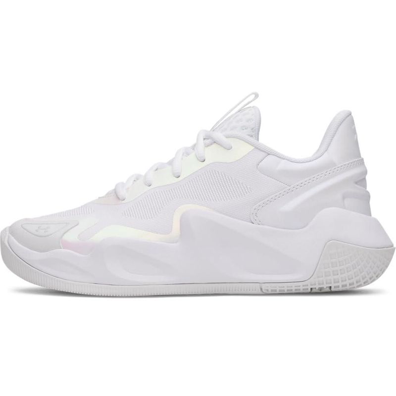 Zapatillas de voleibol Under Armour para mujer talla 6.5 color 101 White
