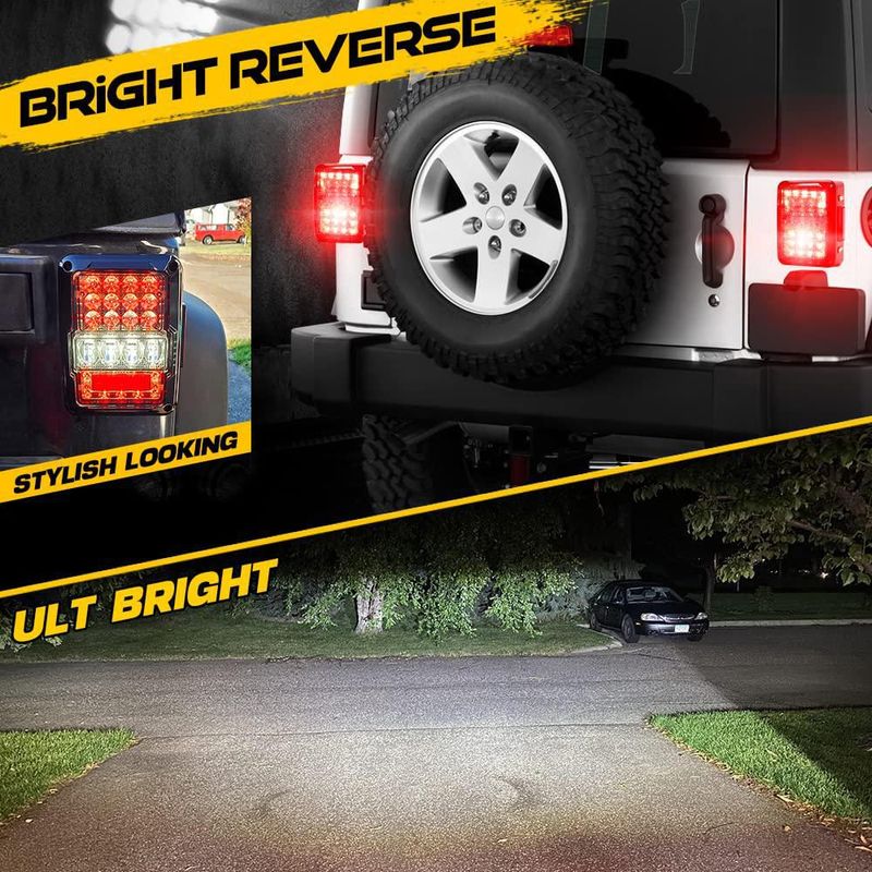 Luces traseras LED SPL para Jeep JK JKU 2007‑2018 2 uds