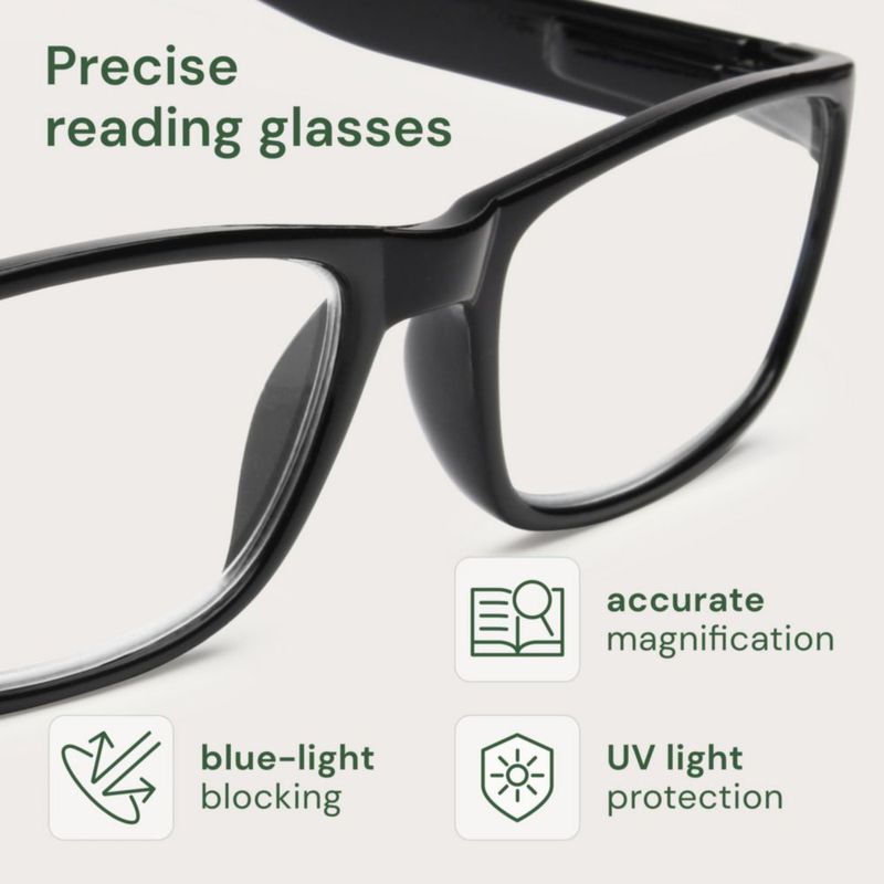 Gafas de Lectura Gaoye 1.5 con Filtro de Luz Azul - Pack de 2