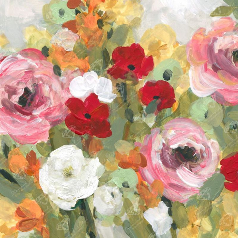 Kit de Arte con Diamantes DIAMOND ART CLUB Jardín de Lea 33 cm