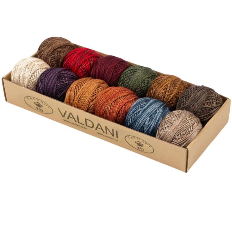 Hilo Valdani Algodón Perla Talla 12 – 100 m por madeja