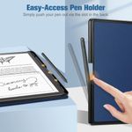 Funda Fintie Slim para Kindle Scribe 10.2 con soporte para bolígrafos color azul marino