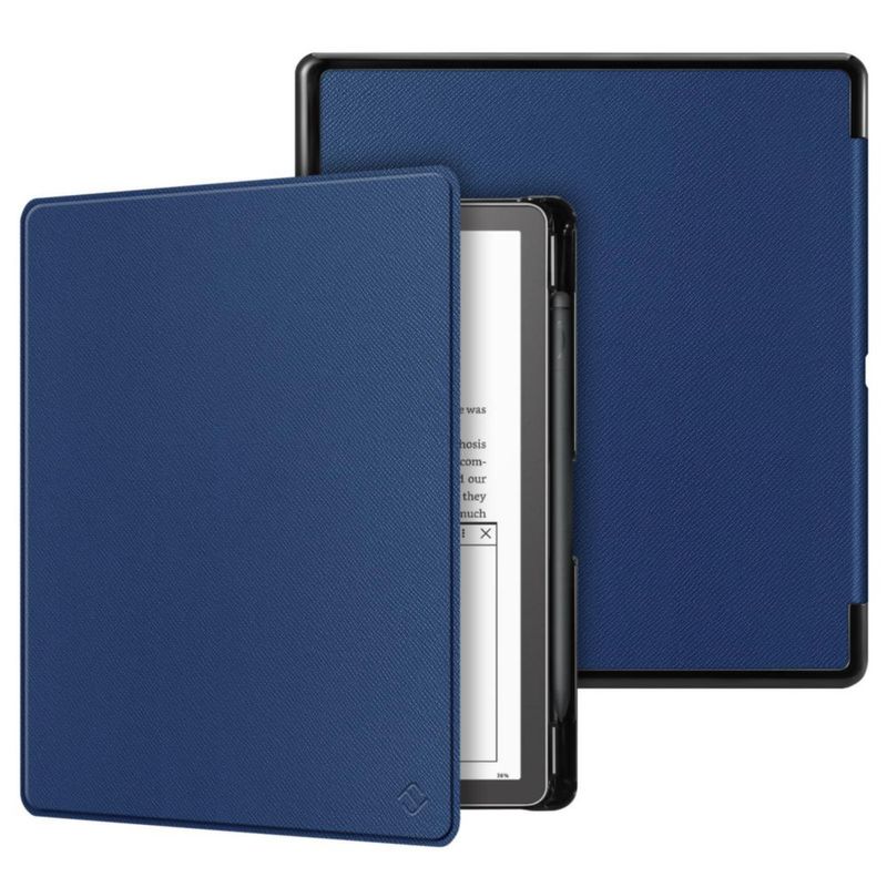 Funda Fintie Slim para Kindle Scribe 10.2 con soporte para bolígrafos color azul marino