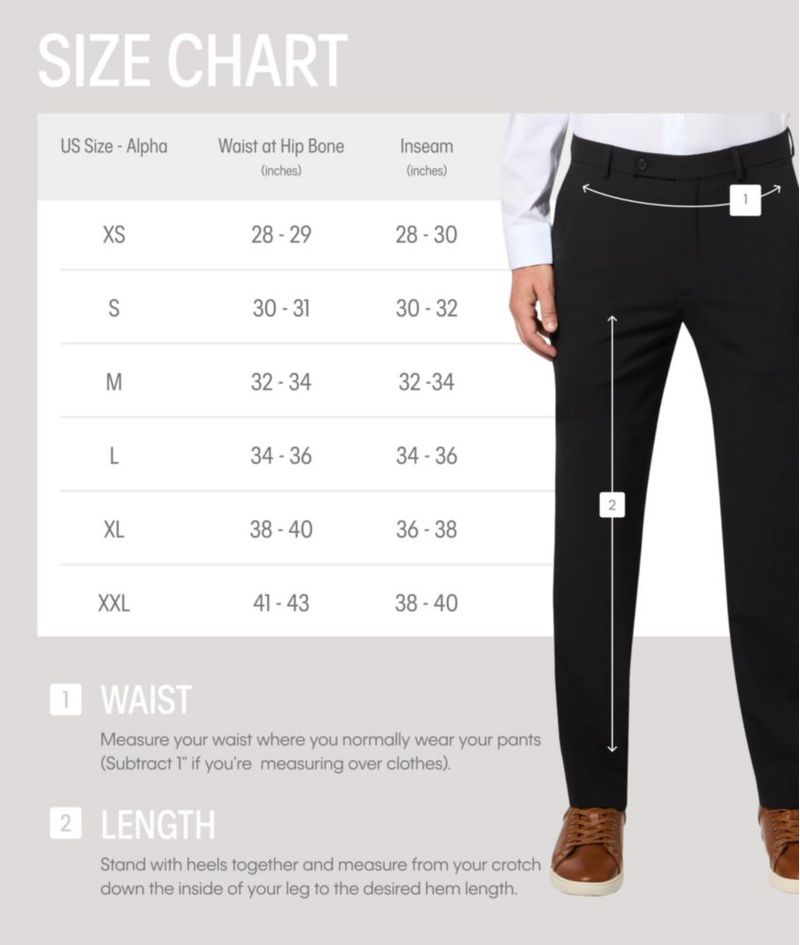 PANTALONES Calvin Klein 84 cm de cintura x 76 cm Corte entallado Elástico Negro