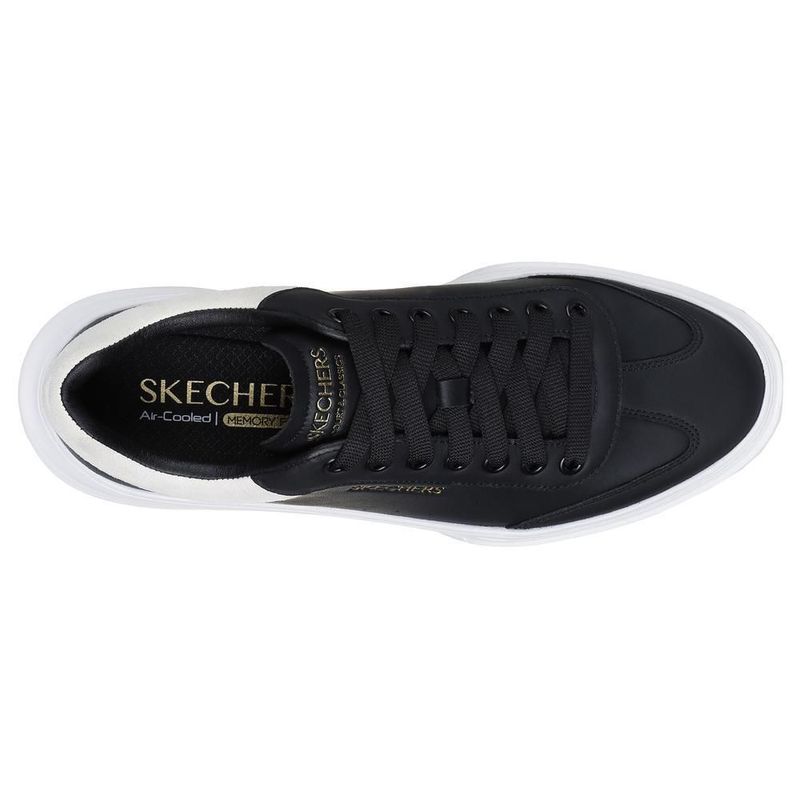 Tenis skechers cordova classic negro para hombre 232858bkw