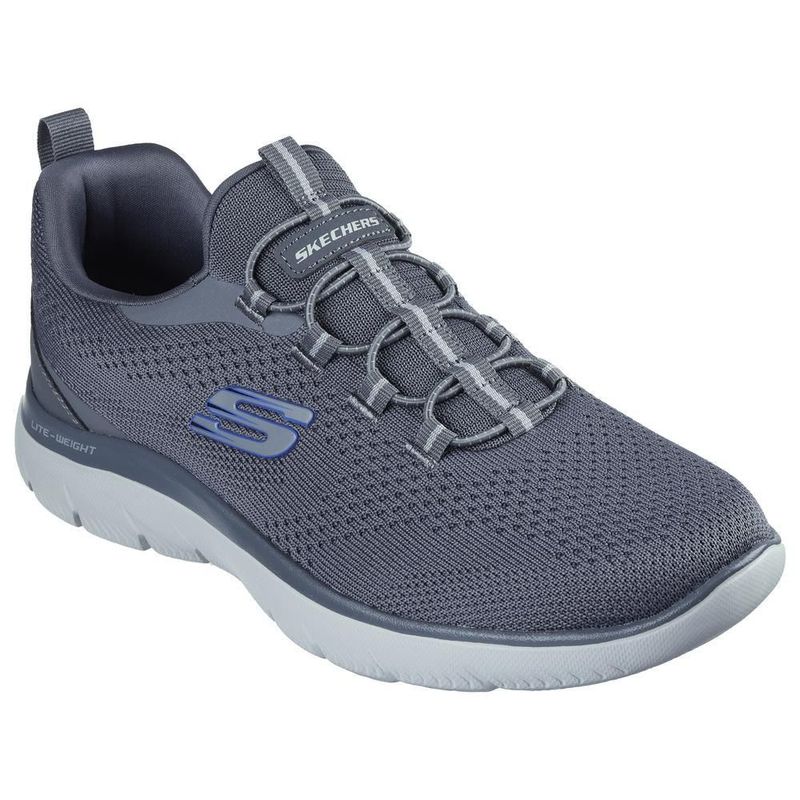 Tenis skechers mens sport gris para hombre 232832char