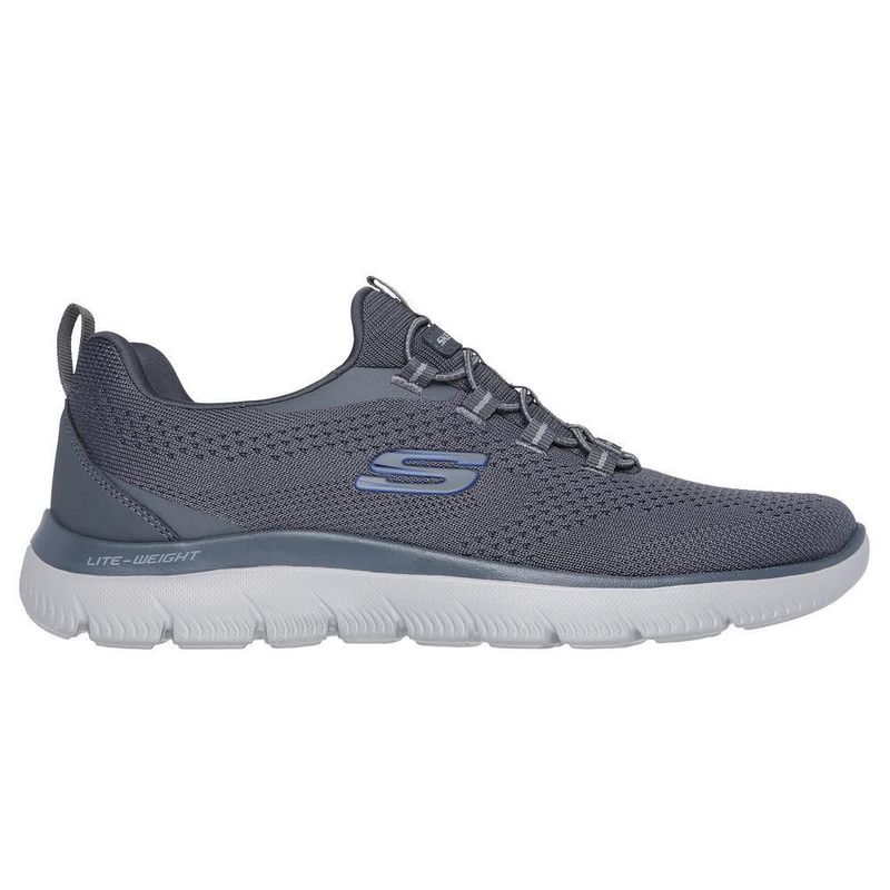 Tenis skechers mens sport gris para hombre 232832char