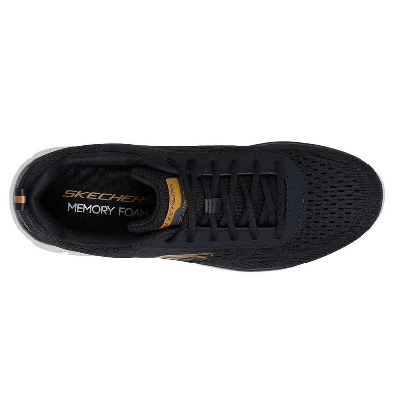 Tenis skechers mens sport negro para hombre 232758blk