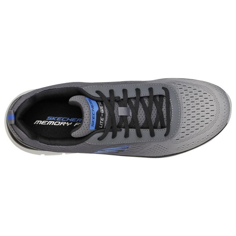 Tenis skechers mens sport gris para hombre 232399ccgy