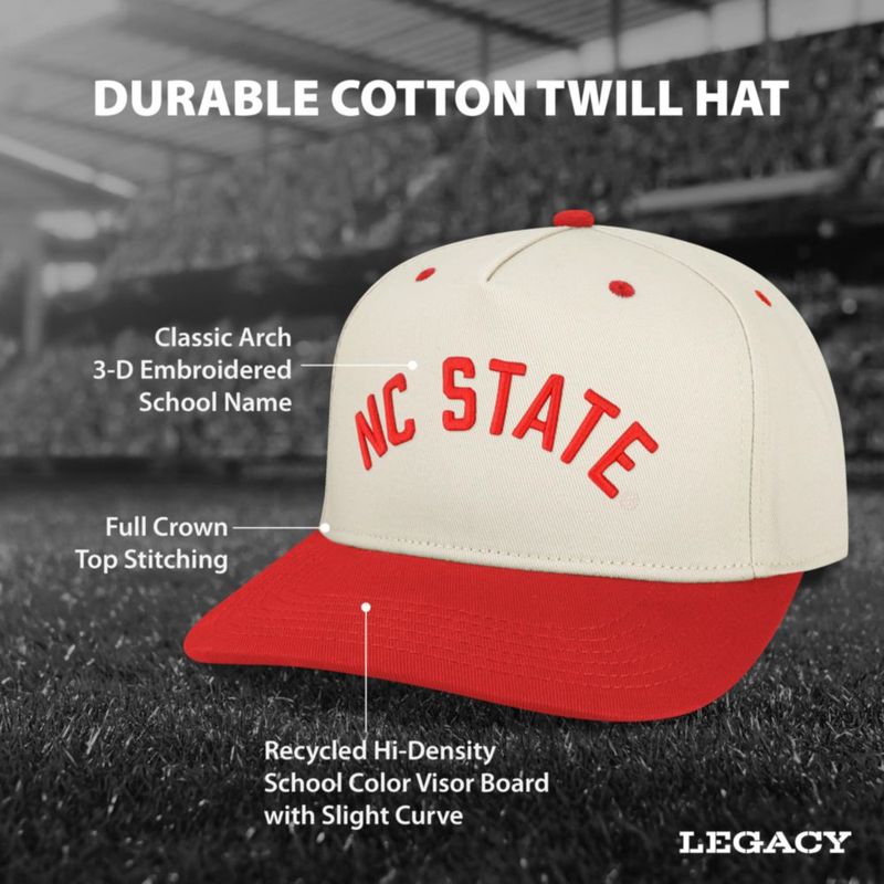 Gorra Legacy NC State Wolfpack de béisbol