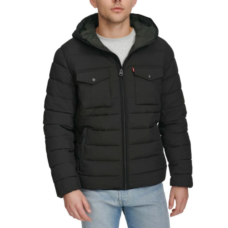 Chaqueta acolchada Levi's Stretch negra talla M