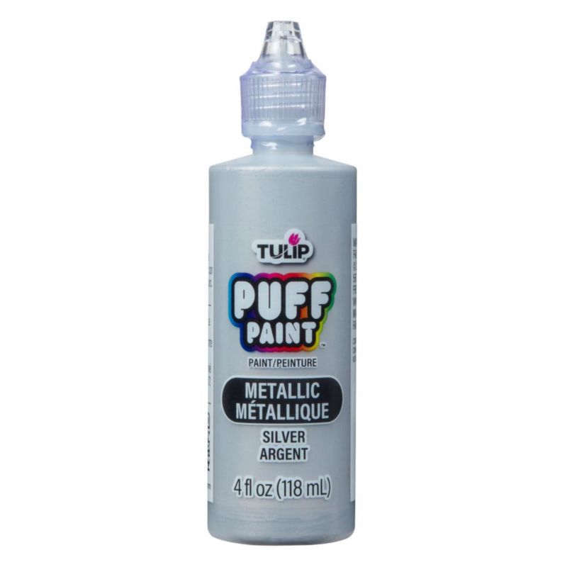 Pintura para tela TULIP 118 ml Plateado metálico