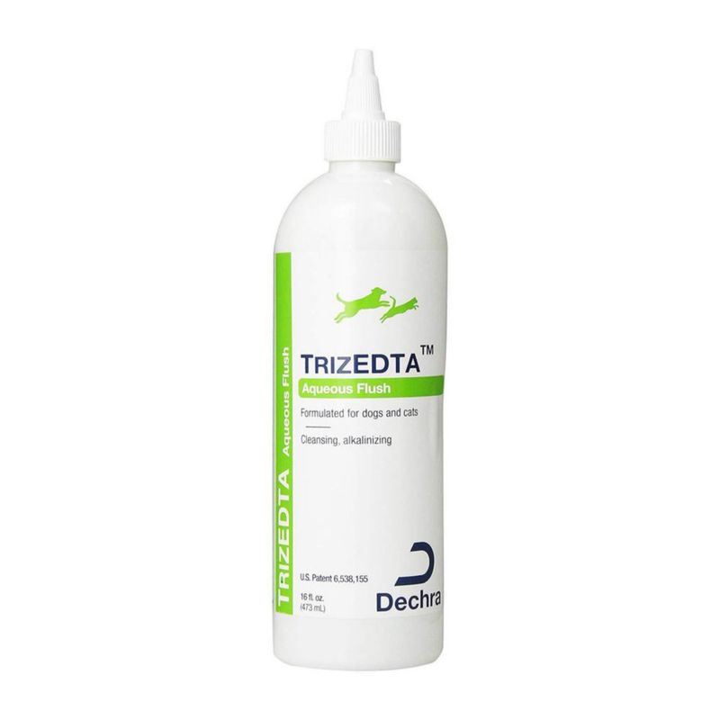 Enjuague Auricular Dechra TrizEDTA 473 ml para Perros y Gatos