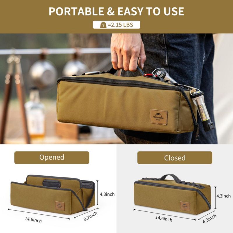 Bolsa Plegable para Herramientas Naturehike Impermeable y Organizadora