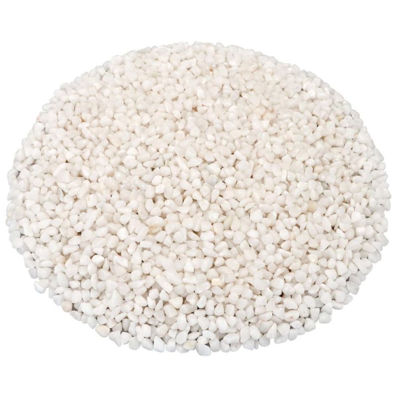 Guijarros Virekm 23 kg Piedras de Río Blancas Decorativas