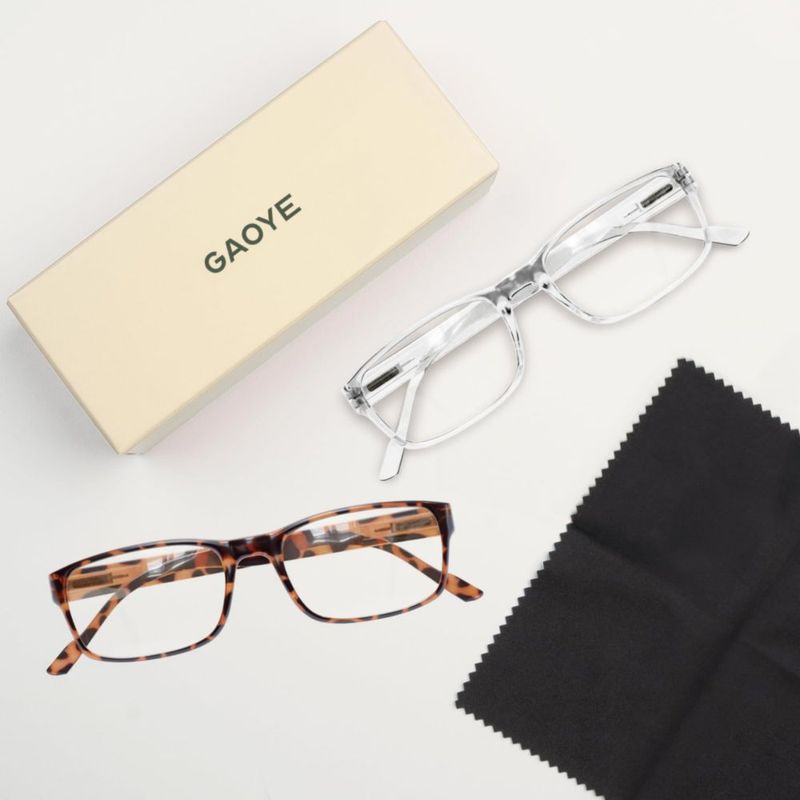 Gafas de Lectura Gaoye Pack de 2 con Filtro de Luz Azul y Protección UV