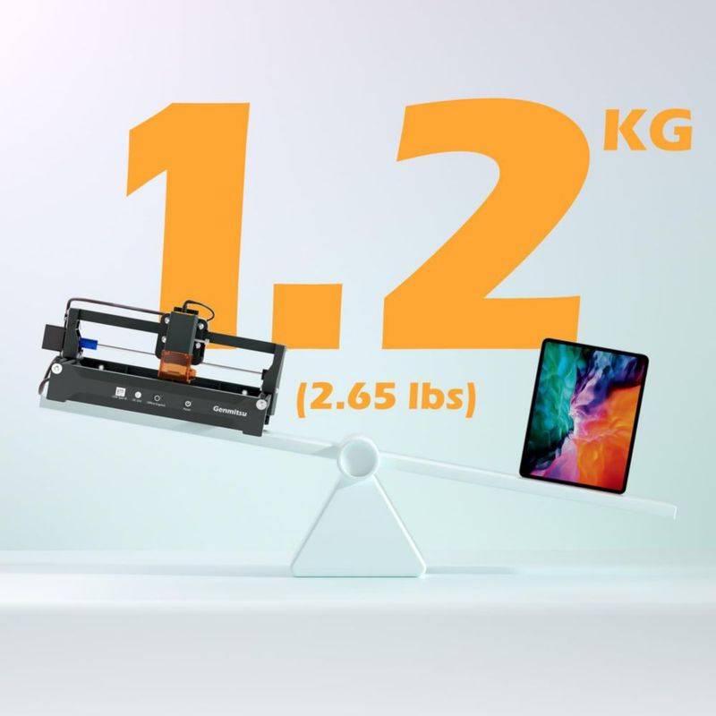 Grabadora Láser Genmitsu 10W Inalámbrica con Soporte de App