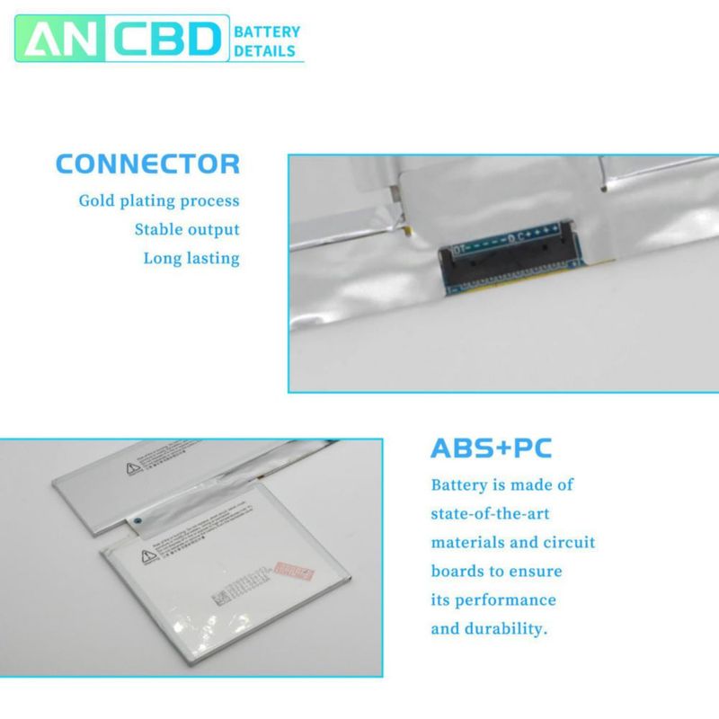Batería ANCBD 75 V 51 Wh/6800 mAh para Microsoft Surface Book