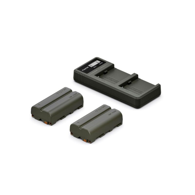 Cargador de Baterías Tilta NP-F Kit de 2 Baterías Verde