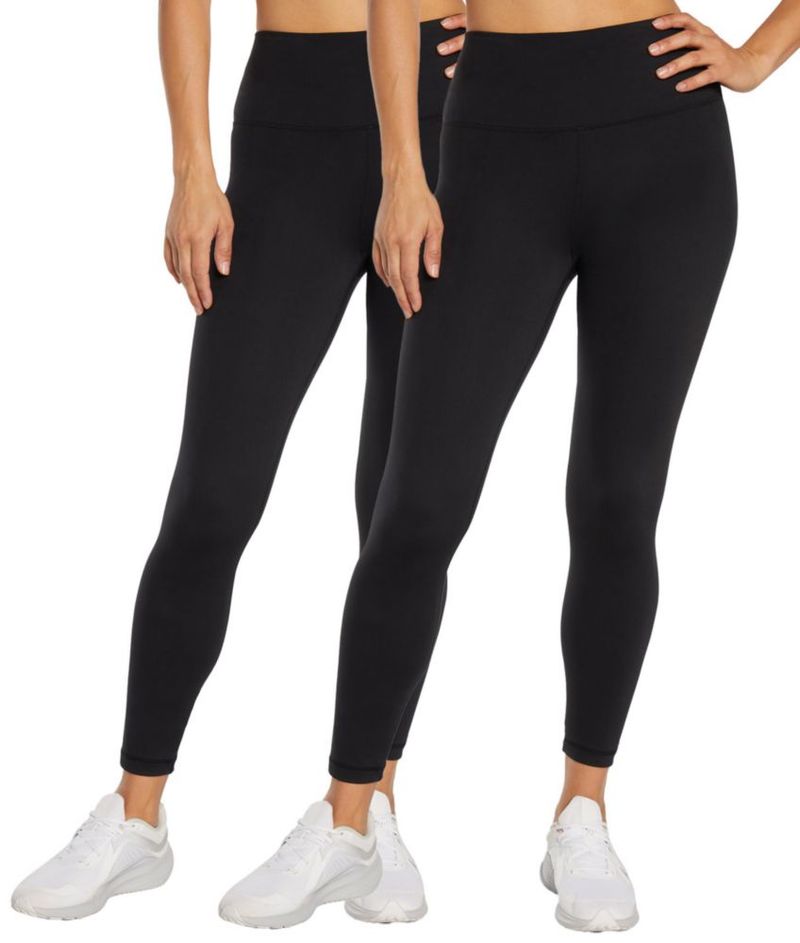 Legging Balance Collection 64 cm Pack de 2 Negro Talla M
