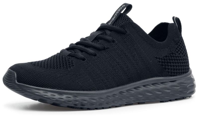 Zapatillas de Trabajo para Mujeres de Crews Negro Antideslizantes