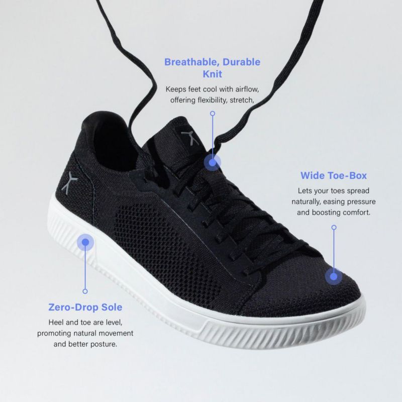 Zapatillas Flux Footwear Adapt Knit negras/blancas M11/W12.5