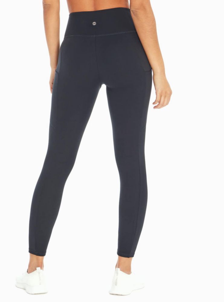 Leggings Balance Collection negro grande con bolsillo de 64 cm