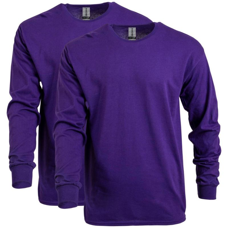 Camiseta Gildan G5400 2 piezas Morada XXL