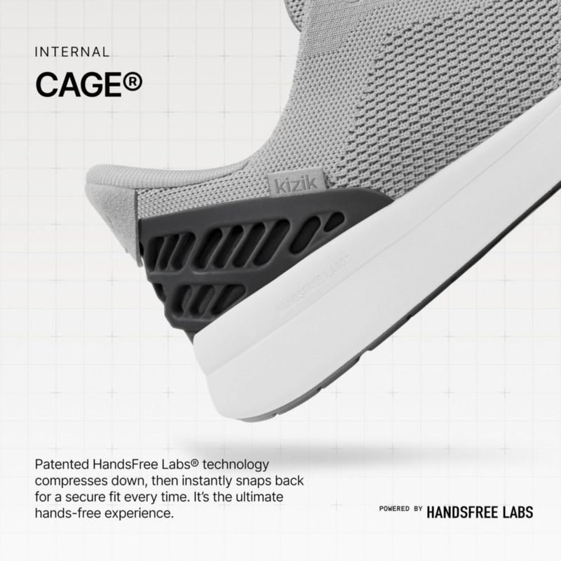 Zapatos Kizik Lima 2 Sin Atar Deslizamiento Fácil para Hombre